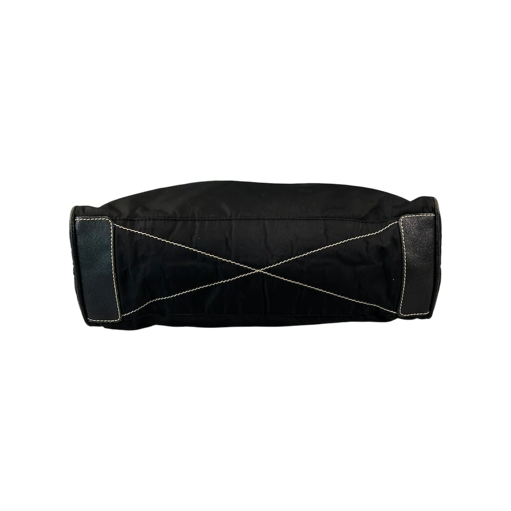 *$1 RAFFLE* PRADA NYLON HOBO SHOULDER BAG - BLACK - Image 3